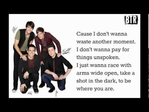 Big Time Rush-Shot In The Dark [Lyrics Studio Version Full Song!]