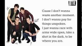 Big Time Rush-Shot In The Dark [Lyrics Studio Version Full Song!]