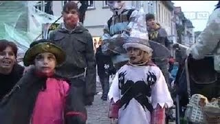 Vorgefeiert: Halloween-Parade in Arnstadt