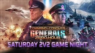 🔴Dafos + NeLyashe4ka турнір "Суботній вечір  2 на 2" ► C&C Generals Zero Hour