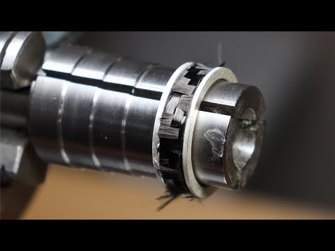 CARBON FIBER INLAY RING from scratch