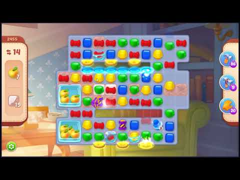 Homescapes Level 2455 - NO BOOSTERS 🏠 | SKILLGAMING ✔️