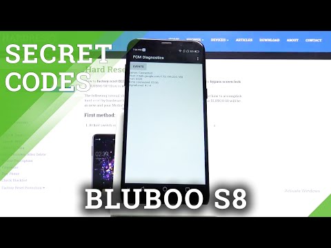 BLUBOO S8 CODES | Testing Mode | Android Hidden Menu