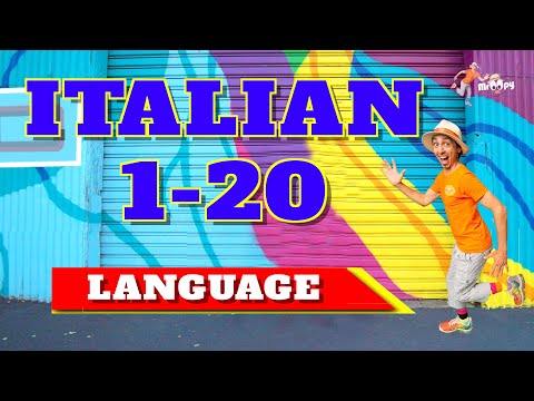 Learn to count in Italian | Count 1 To 20 in Italian | Education & Dance Fitness For Kids