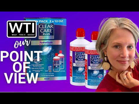 Clear Care CARE Cleaning Solution - WTI product video review