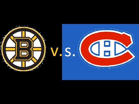 NHL 17 Bruins vs Canadiens