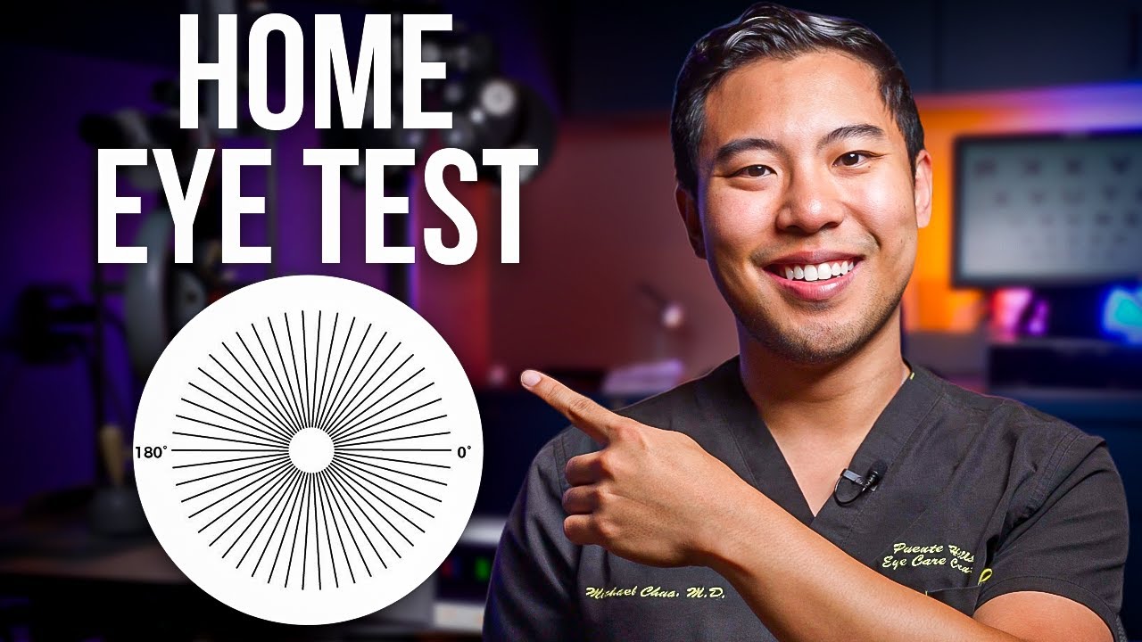 Home Eye Test! If you fail, see an EYE DOCTOR!
