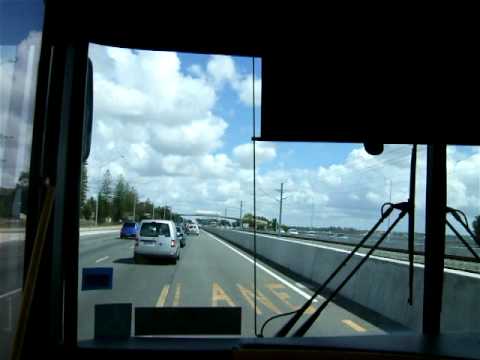 Transperth Ex-Path Transit TP1819 on Freeway
