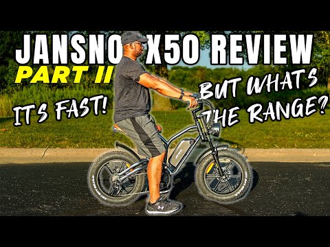Jansno X50 Ebike Review PART 2 | How FAR Can this Cheap Super 73 Alternative Go?