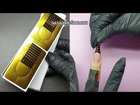 Prodloužení nehtů gelem na šablony | Snadný návod pro začátečníky