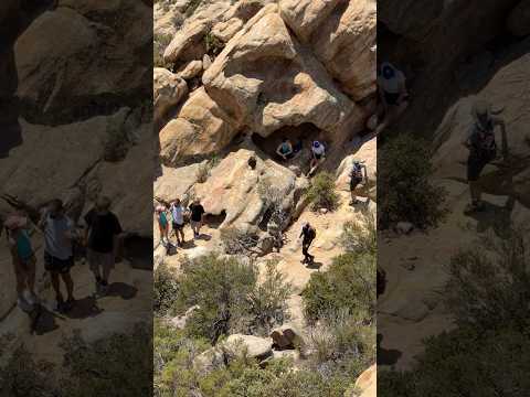 Group hiking, exploring & scrambling, Santa Barbara’s White Mountain, Rock Garden & Maze