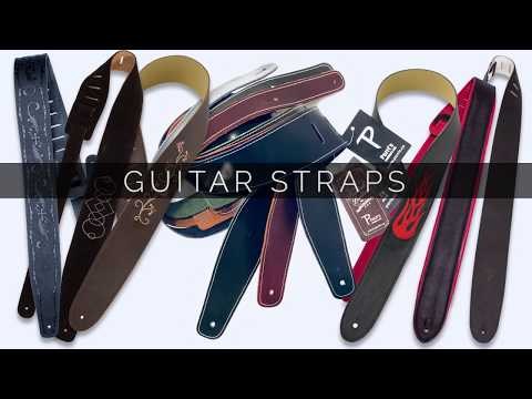 Perri’s Leathers P25ST-175 2.5" Black w/ Contrasting Double Stitch Guitar Strap image 4