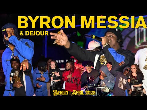 Byron Messia 🇯🇲 & Dejour 🇰🇳 live in Berlin, Germany - April 2025 - Show insights, interviews & more