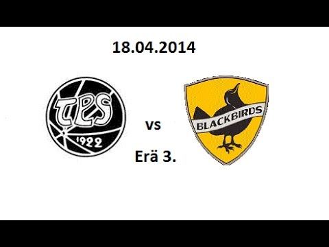 Pojat C1 SM-sarja 2013-2014 finaali 1. TPS vs Blackbirds (erä 3.)