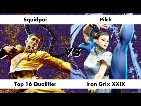 Iron Grid XXIX x MKNJ - Squidpai (Jamie) vs Pilch (Modern Chun-Li) - Top 16 Qualifier - SF6