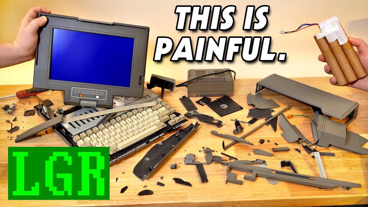 History Destroyed in Shipping: Can we save a 1989 HALiKAN laptop?