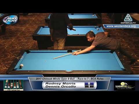 2017 Chinook Winds Open 8-Ball – Dennis Orcollo vs Rodney Morris