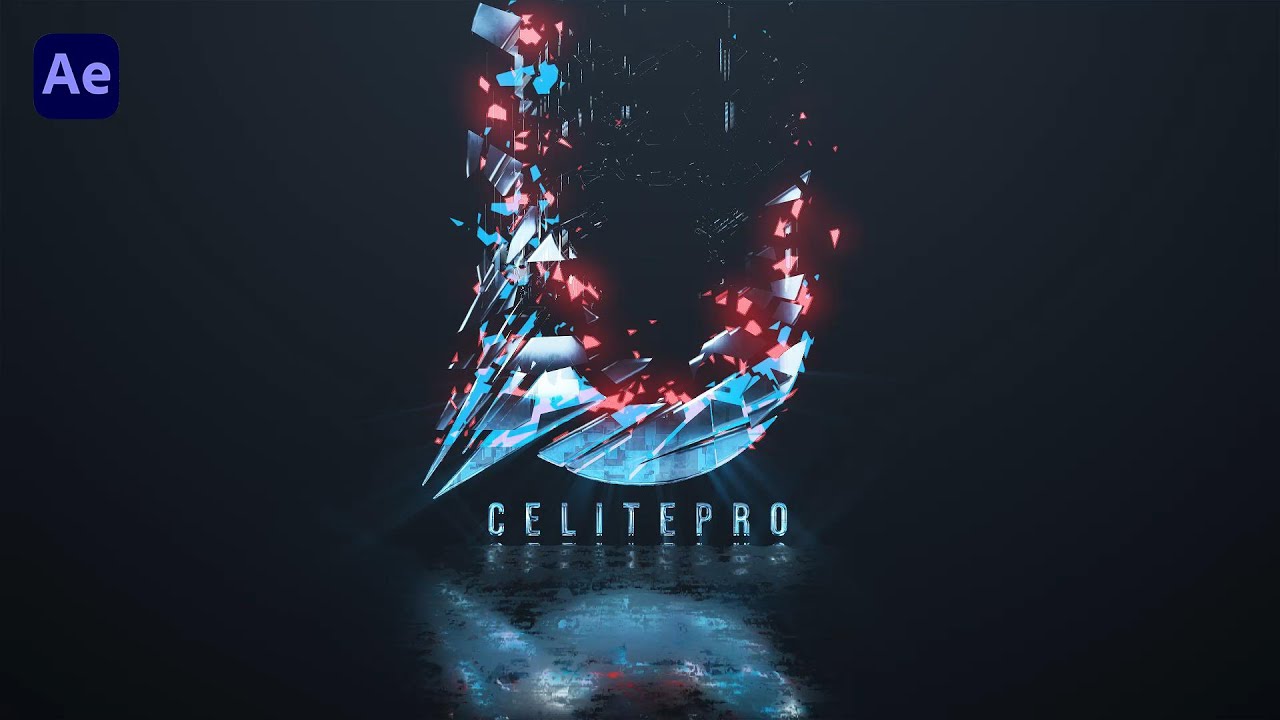 Glitch Logo Animation – After Effects Template