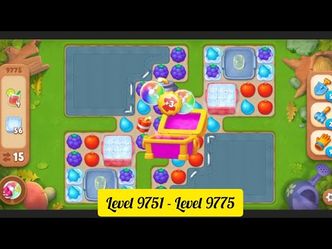 Gardenscapes ( Level 9751 - Level 9775 ) - All Puzzles - Gameplay PART - 441