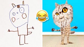 We Made Kids' Drawings Come to Life, the Result Is Hilarious!