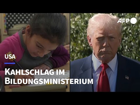 USA: Kahlschlag im Bildungsministerium | AFP