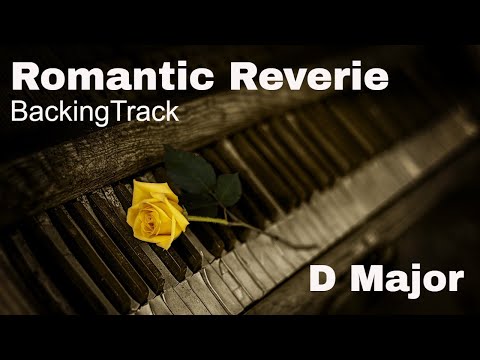 Romantic Reverie - Electric Love Ballad in D Major Piano Backing Track