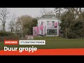 Studenten verven huis van rivalen in één nacht roze