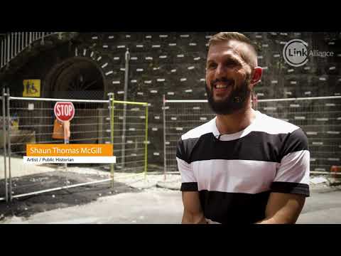 Remoção e reconstrução da parede Albert St Bluestone pela Link Alliance