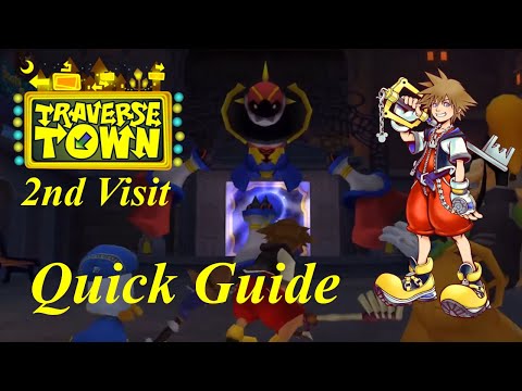 Kingdom Hearts 1 Final Mix - Quick World Guide - Traverse Town 2nd Visit