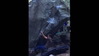 Video thumbnail of Black Mark, V4. Squamish