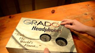 Video thumbnail for Unboxing Grado Labs SR325is by n1bpd