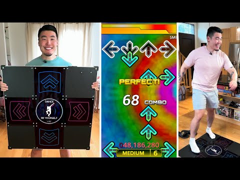 THIS THING IS LIFE CHANGING! L-TEK EX Pro 2 Dance Pad Unboxing & Review!
