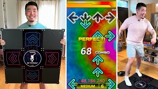 THIS THING IS LIFE CHANGING! L-TEK EX Pro 2 Dance Pad Unboxing & Review!