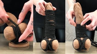 Download lagu Step by Step Bondage Cock and Ball Restraint with Bondage Rope | Pulse and Cocktails mp3