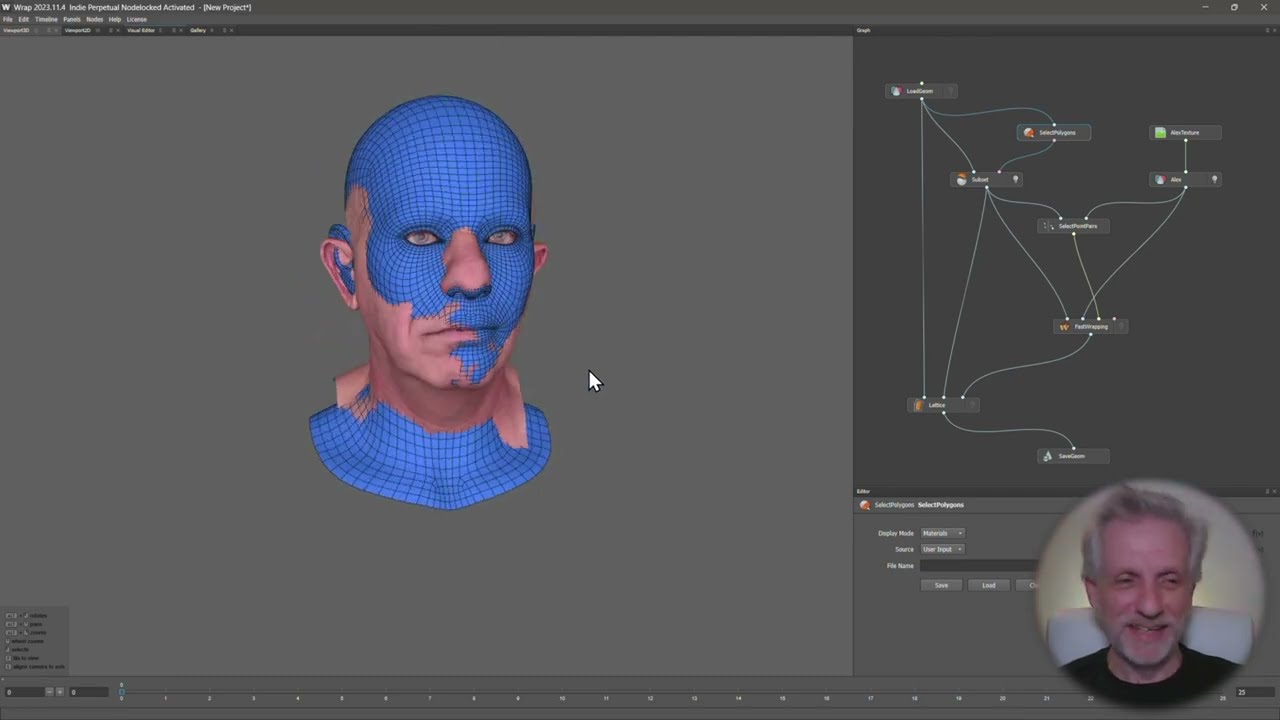 Transfer Head Scans to Genesis 9 with Faceform Wrap