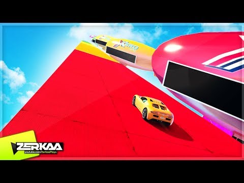 RAINBOW RAMP IN THE SKY! (GTA 5)