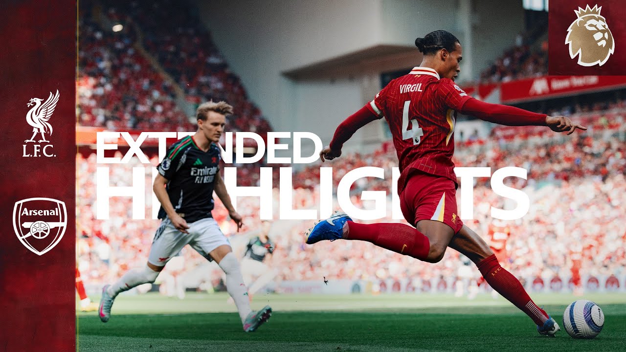 Extended Highlights: Liverpool vs Arsenal (2-2) | Premier League