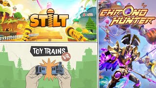 Démos (VR) | Toy Trains - Stilt - Chrono Hunter - Jurassic Snap [FR]