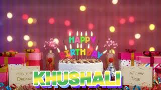 KHUSHALI Happy Birthday Song with Names 🌟 Happy Birthday to You gameplay video by vboyles, 1:20 duration