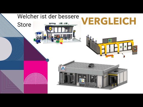 ALDI, EDEKA oder LIDL (DER VERGLEICH) # Ben's Lego ® / Klemmbausteine Welt ( World ) Video 217