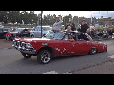 Pilsnerbilar (Beer cars) CCW - Classic Car Week- Rättvik, 2023-08-01