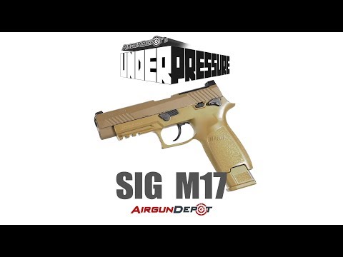 SIG M17: Replica of the U.S. Army P320 Pistol, Full-Metal Blowback