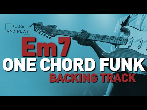 Em7 One Chord Funk Backing Track