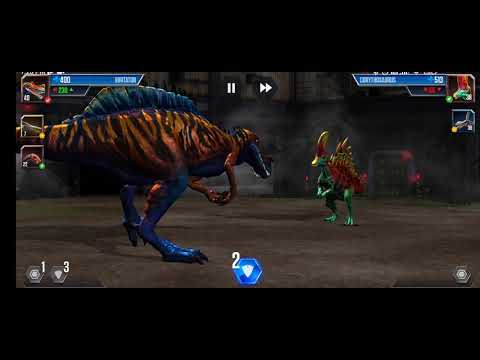 JURASSIC WORLD THE GAME "Fase de batalla 32"