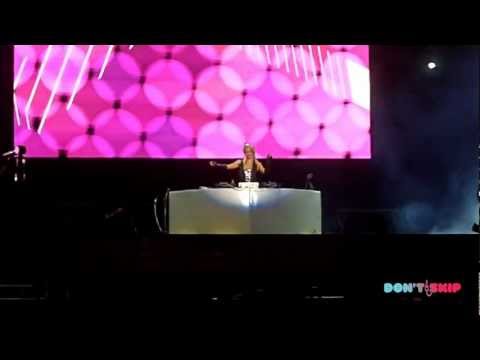 PARIS HILTON EXCLUSIVE - FIRST DJ SET (LIVE @ POP Music Festival 2012)