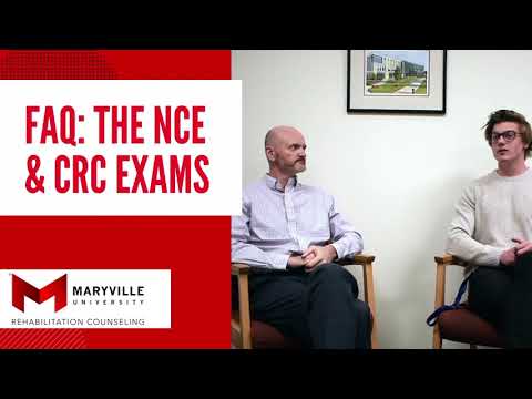 FAQ: NCE & CRC Exams