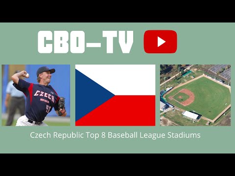 Czech Republic Top 8 Baseball League Stadiums.