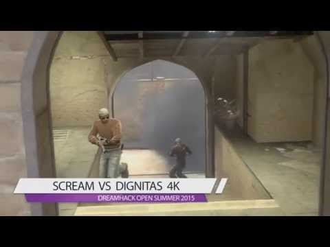 ScreaM vs Dignitas 4k (Kinguin) 2015
