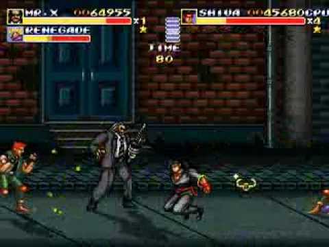 Streets of Rage Remake - SoR Route Chaos (Mr. X and Shiva/Roo)
