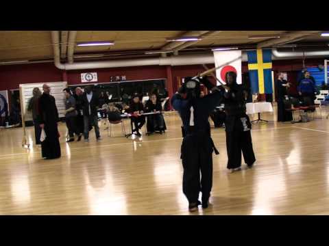 Kendo SM 2015, Herr - E.Samuelsson(White) vs H.Johansson(Red)